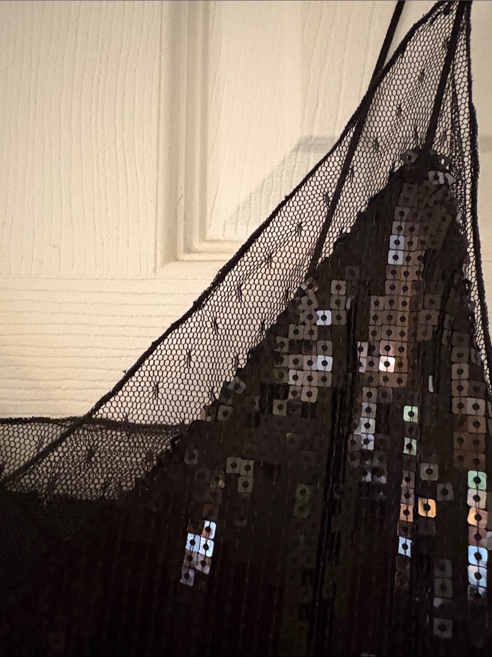 Black Sequin V-Neck Spaghetti-Strap Camisole - Intimately by Free People - Picture 6 of 15